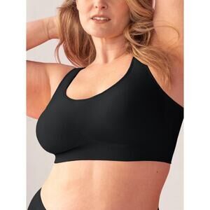 Shapermint Women's Everyday Comfort Straps Wireless Shaping Bra Size M Black NWT